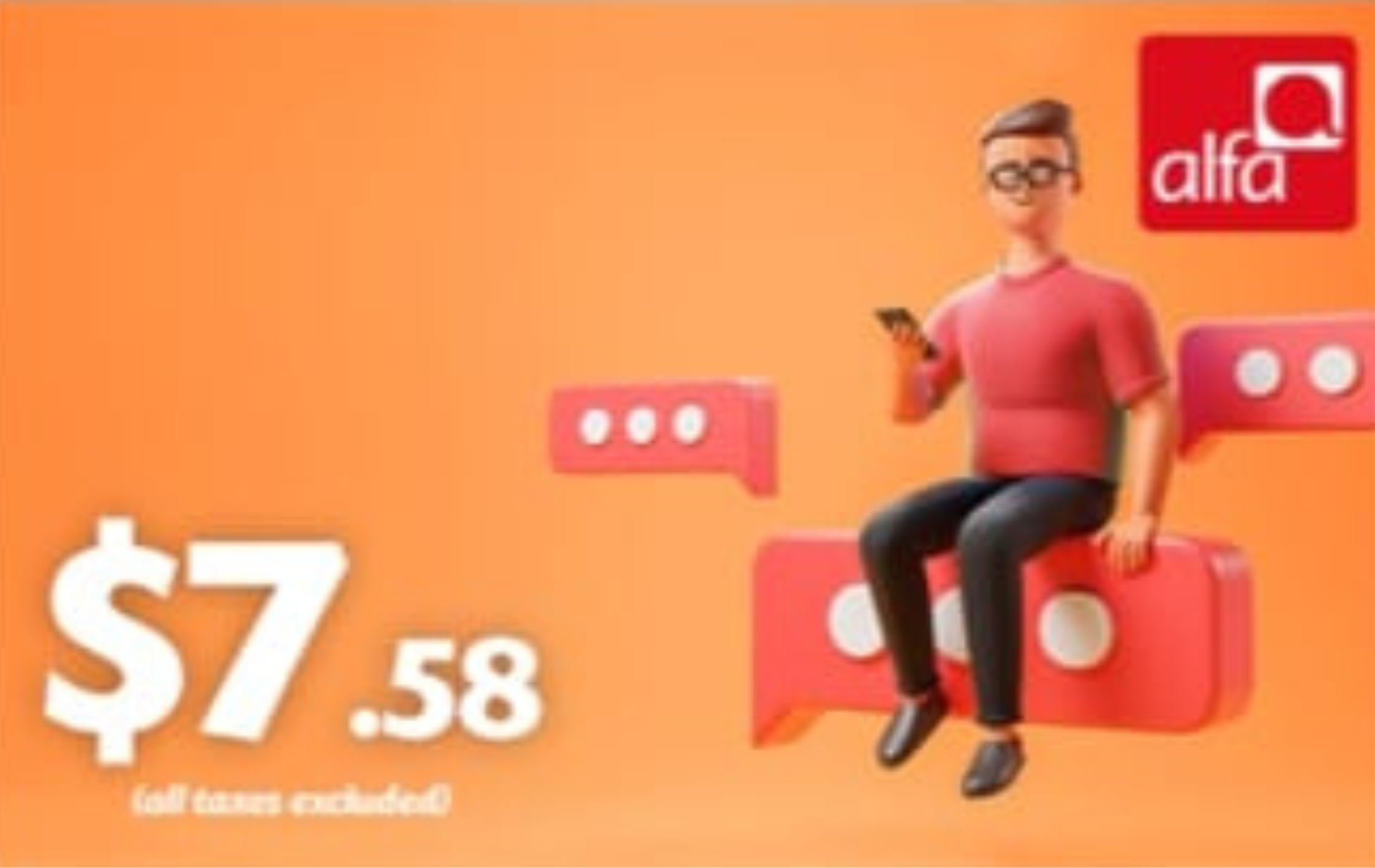 ALFA $7.58 - 30 Days